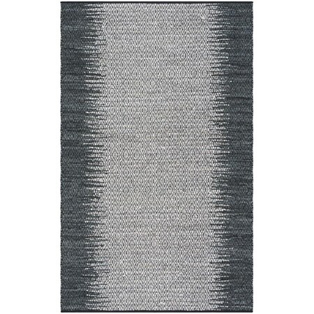 Safavieh Vintage Leather Hand Woven Accent Area Rug Grey & Cream - 2 x 3 ft. VTL101A-2